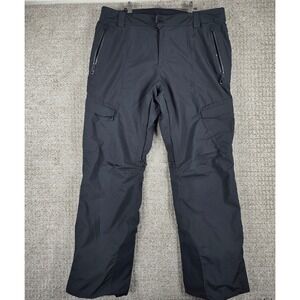 686 Mens GLCR infiDry Black Waterproof Ski Snowboard Pants Insulated Size XL
